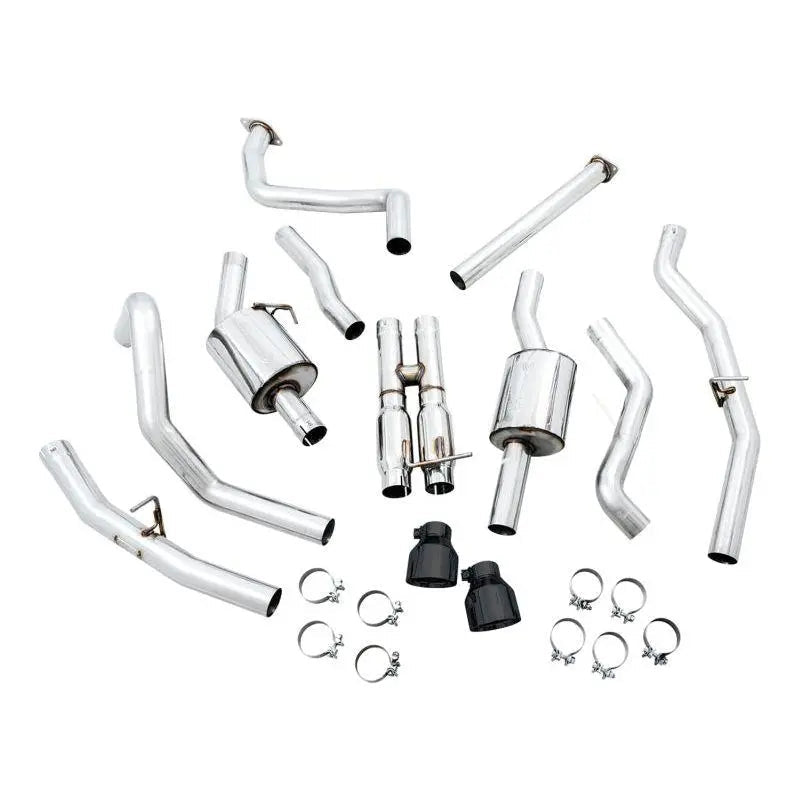 AWE Tuning 2021 RAM 1500 TRX 0FG Cat-Back Exhaust - Diamond Black Tips - Get it from Bo