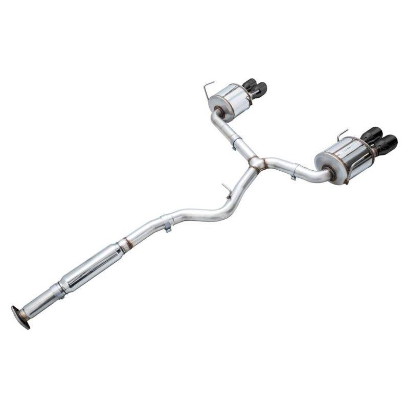 AWE Tuning 2022+ VB Subaru WRX Touring Edition Exhaust - Diamond Black Tips NP Motorsports