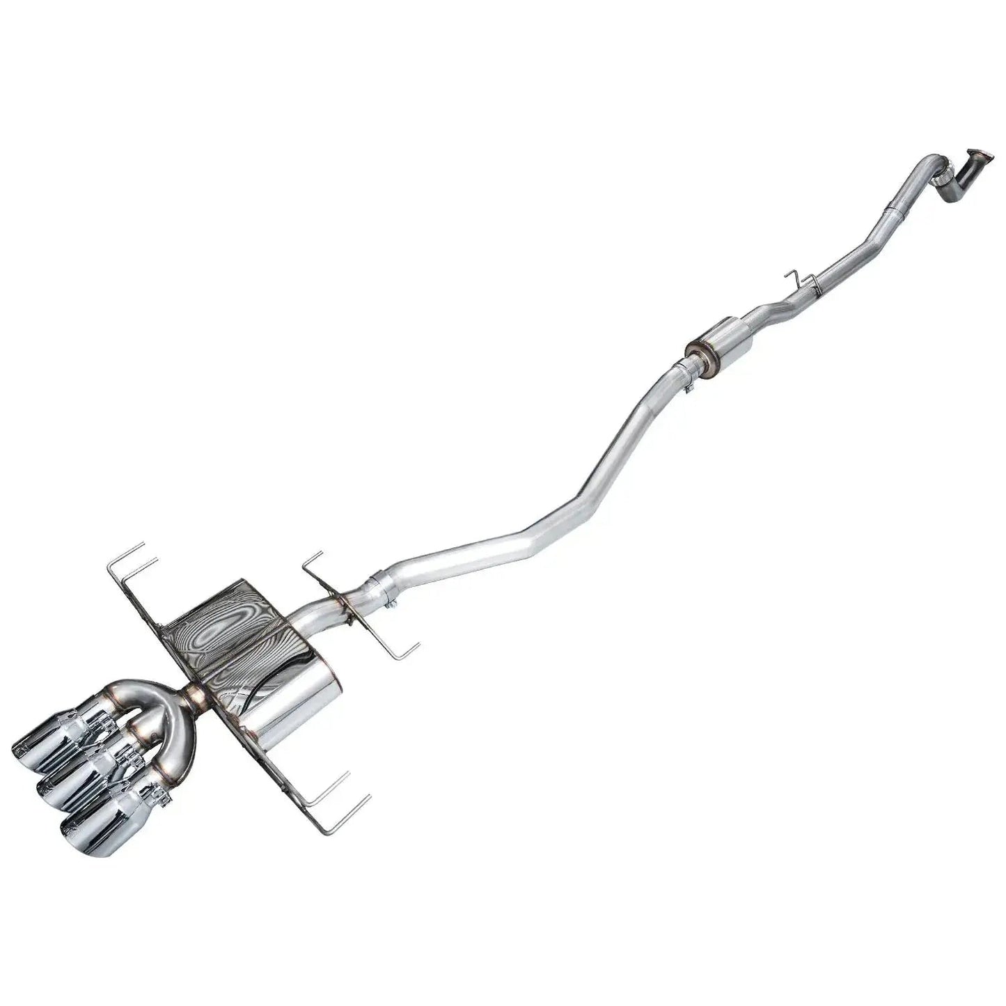 AWE Tuning 2024 Acura Integra Type S DE5 FWD Touring Edition Exhaust w/ Triple Chrome Silver Tips - Get it from Bo