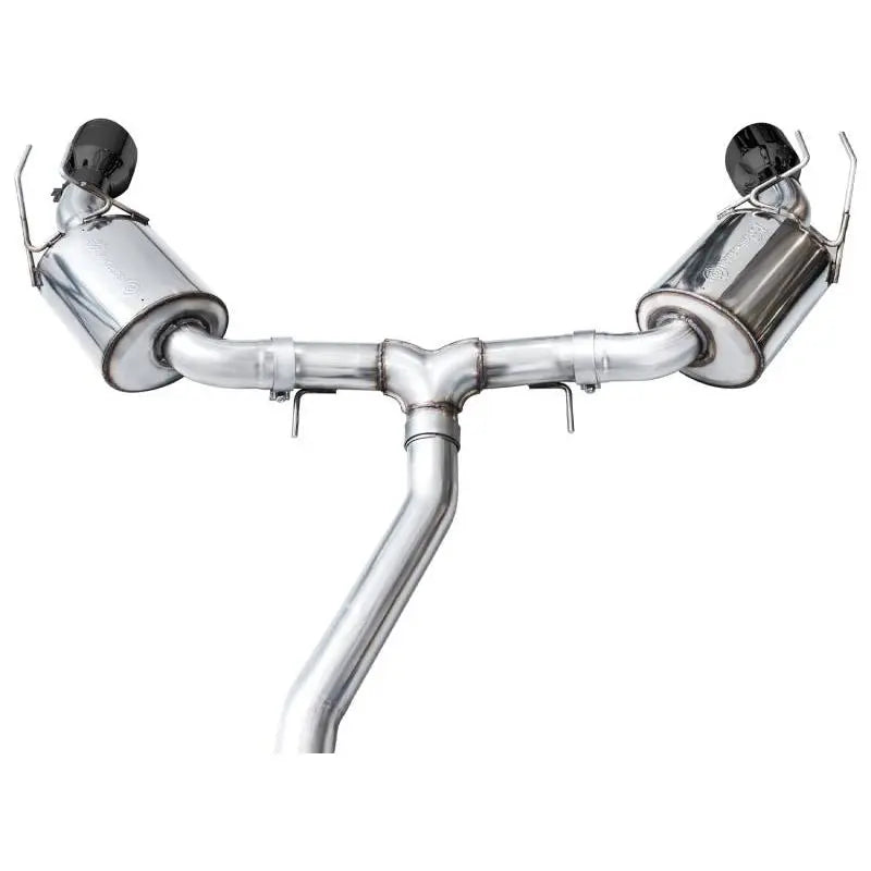 AWE Tuning 22+ Honda Civic Si/Acura Integra Touring Edition Catback Exhaust - Dual Diamond Black Tip NP Motorsports