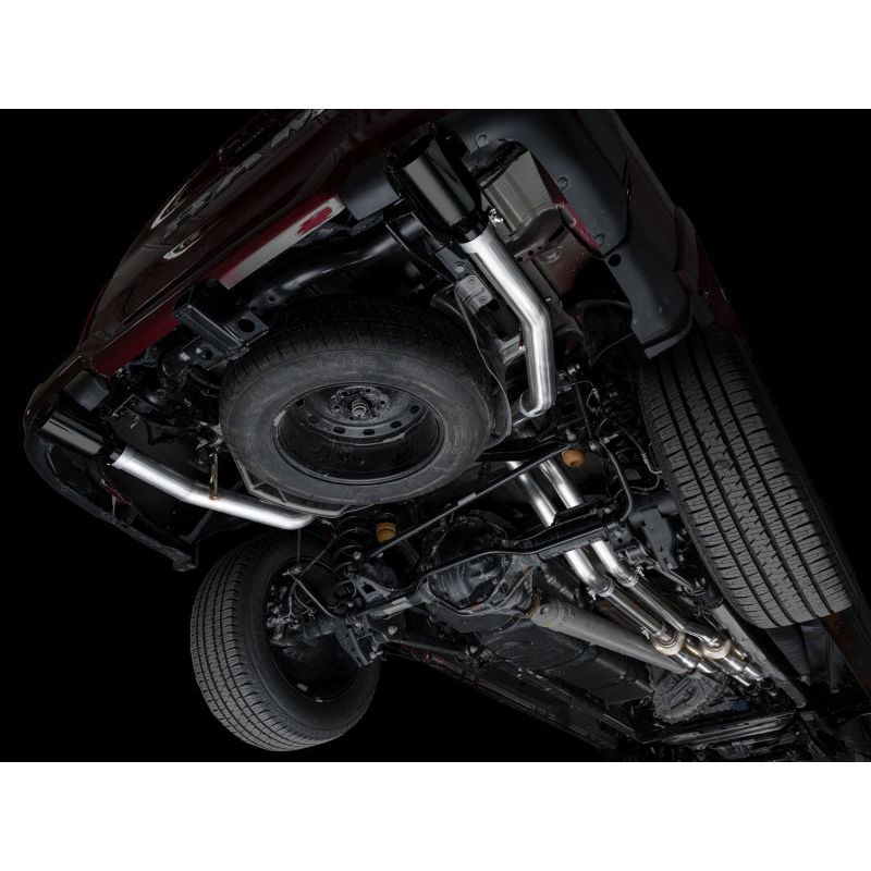 AWE 25+ RAM 1500 3.0TT 0FG Catback Touring Exhaust - Diamond Black Tips NP Motorsports