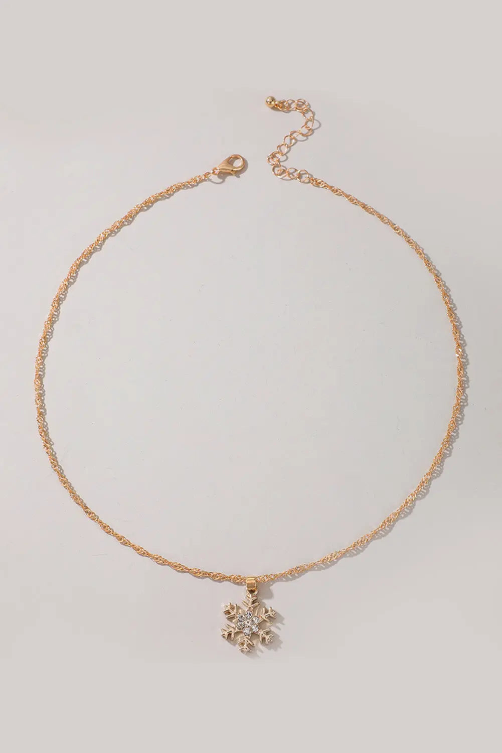 Kelsey Snowflake Christmas Fashion Necklace