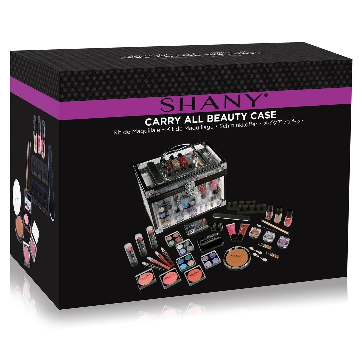 Carry All Trunk Makeup Set - Silver - Get it from Bo