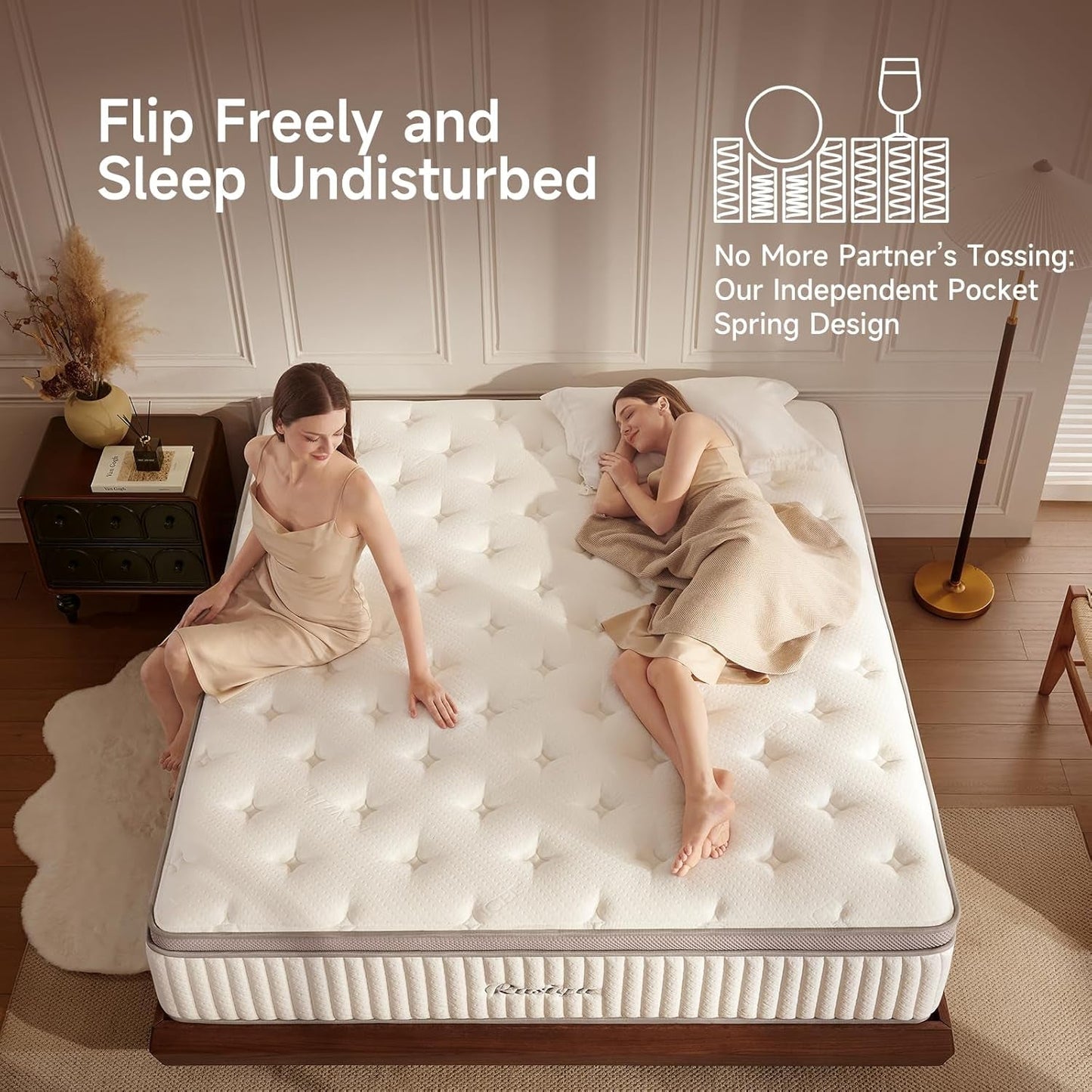 Queen Cooling Gel Memory Foam Mattress for Comfort ShipItFurniture