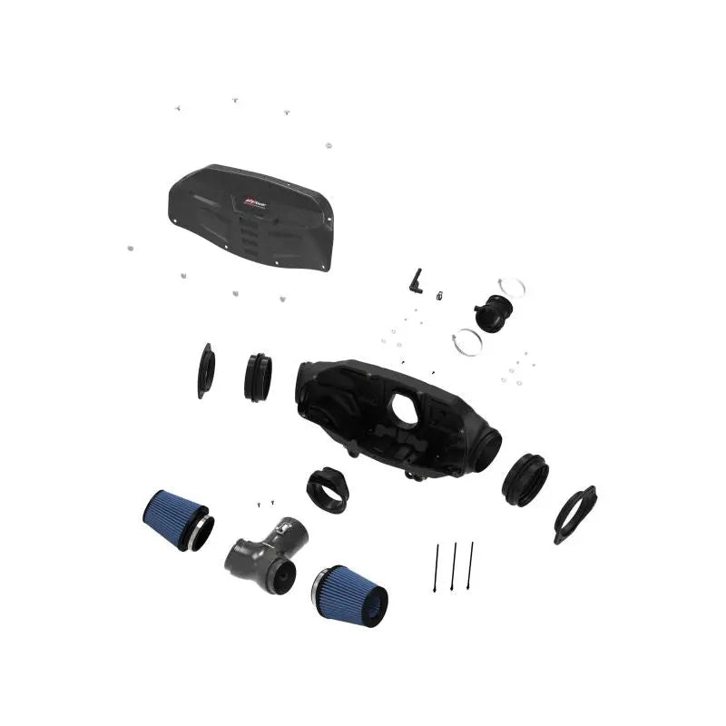 aFe Black Series Carbon Fiber Pro 5R Air Intake System 2020 Chevrolet Corvette C8 V8 6.2L NP Motorsports