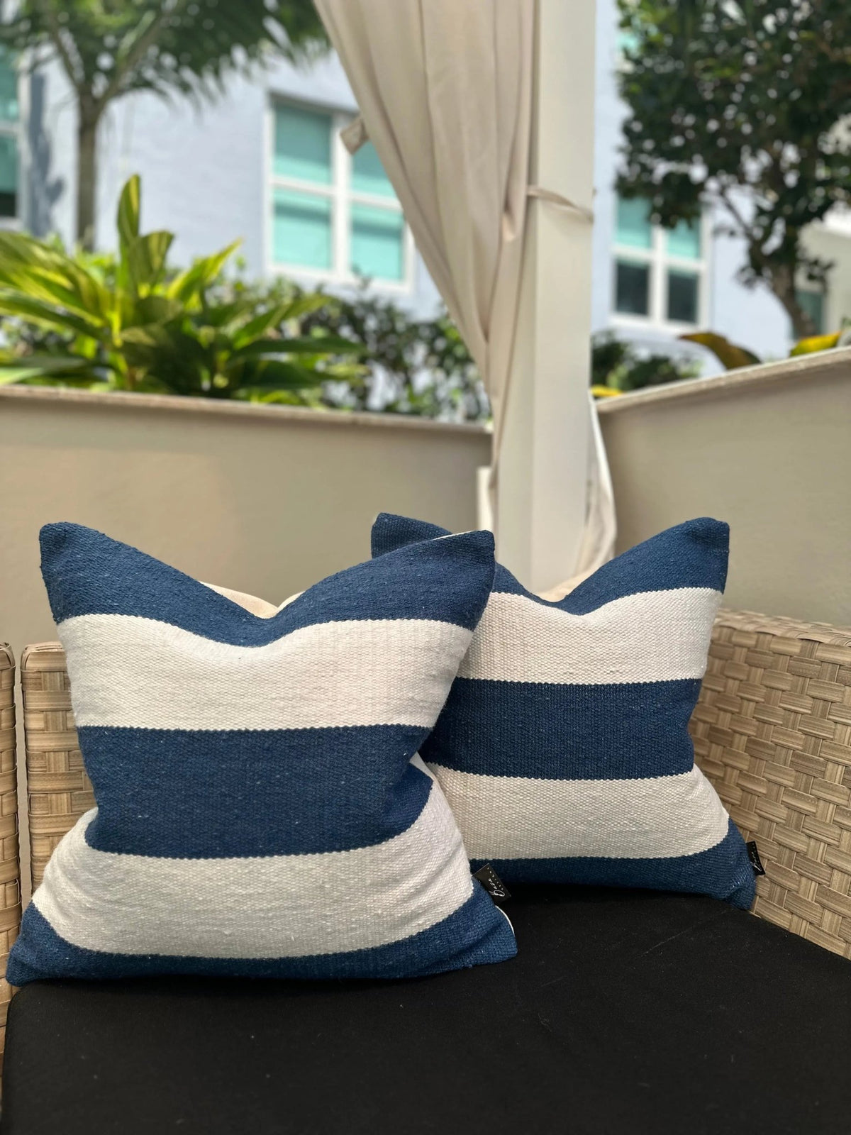 Chatham Striped Outdoor Pillow Cover - Get it from Bo