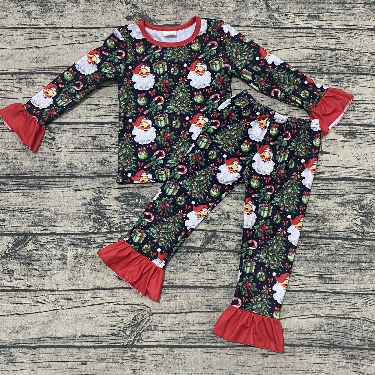 Christmas Eve Santa pj set - Get it from Bo