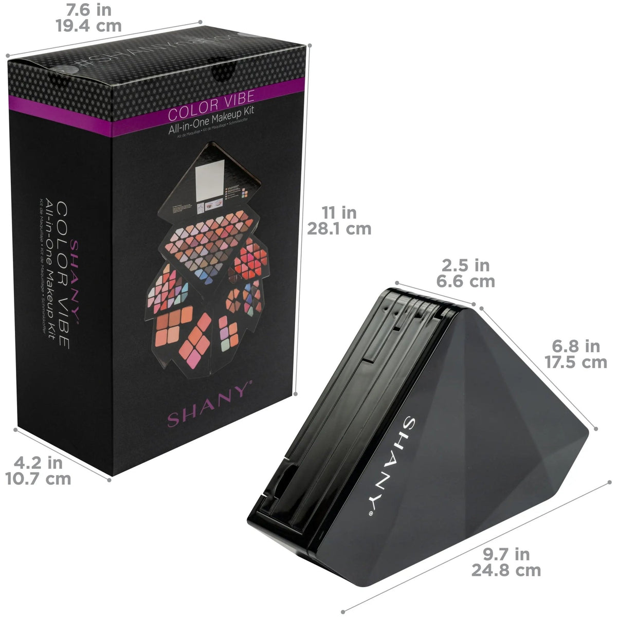 Color Vibe Pro Makeup Set - Professional Makeup Palette - Get it from Bo