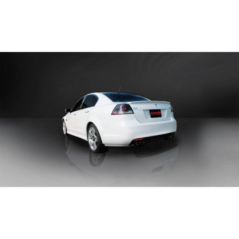 Corsa 08-09 Pontiac G8 GXP 6.0L V8 Sport Cat-Back w/ Dual 3in Black Tips NP Motorsports
