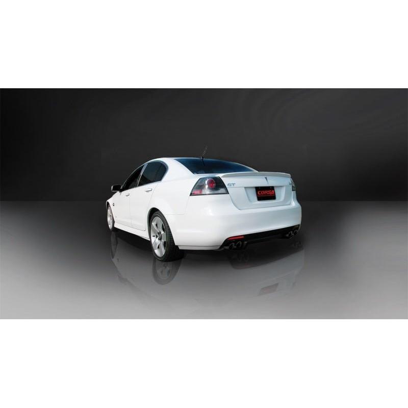 Corsa 08-09 Pontiac G8 GXP 6.0L V8 Sport Cat-Back w/ Dual 3in Black Tips NP Motorsports