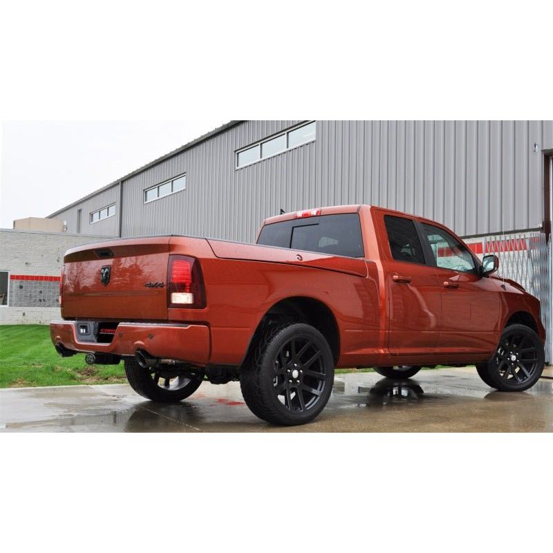 Corsa 09-14 Dodge Ram 1500 4.7L/5.7L V8 Quad/Crew Cab/Short Bed Black Dual Rear Exit Cat-Back Exhaus NP Motorsports