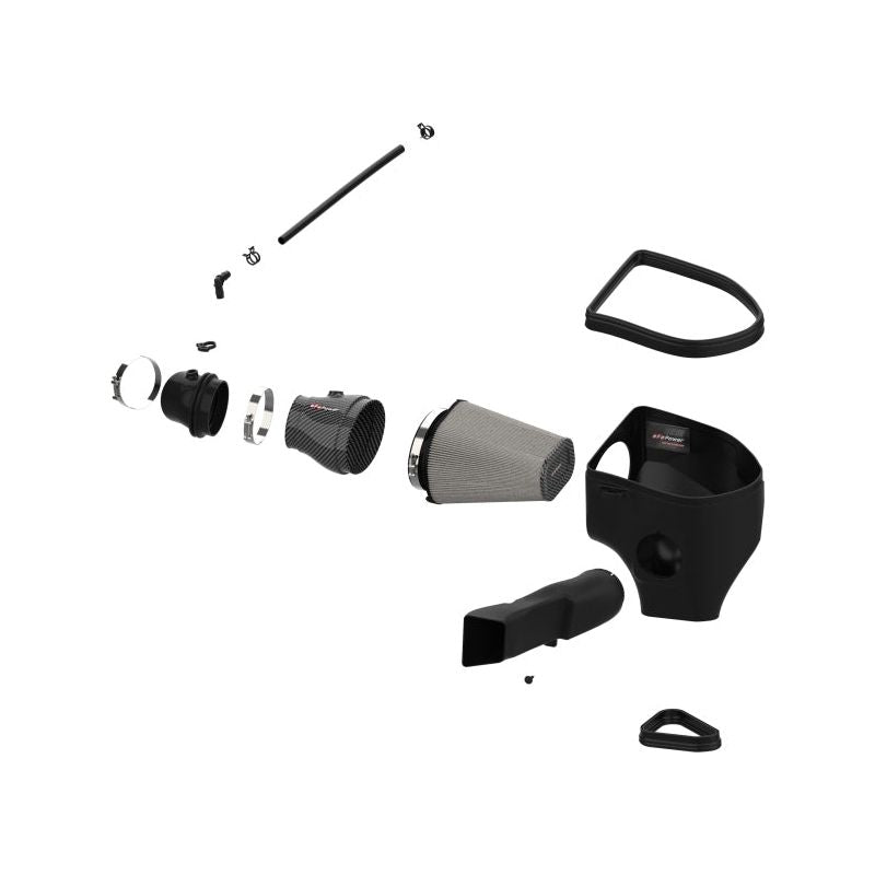aFe Dodge Charger SRT Hellcat Redeye 21-23 V8-6.2L Track Series Stage-2 Carbon Fiber Intake System NP Motorsports