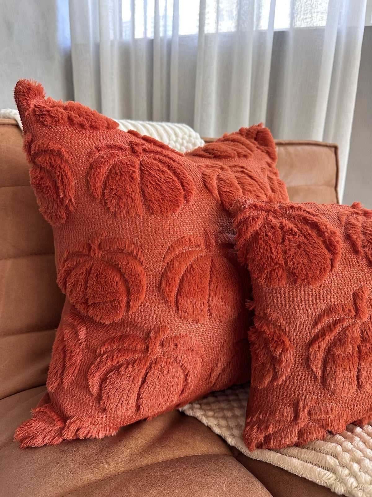 Dark Rust Pumpkin Pillow Cover - Get it from Bo