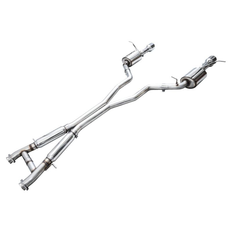 AWE Tuning 18-23 Dodge Durango SRT & Hellcat Touring Edition Exhaust - Chrome Silver Tips NP Motorsports
