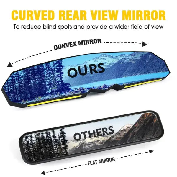 D2D 13" Lighted Rearview Mirror - Get it from Bo