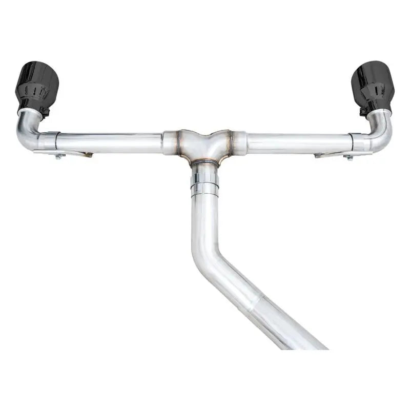 AWE 2022 VW GTI MK8 Touring Edition Exhaust - Diamond Black Tips NP Motorsports