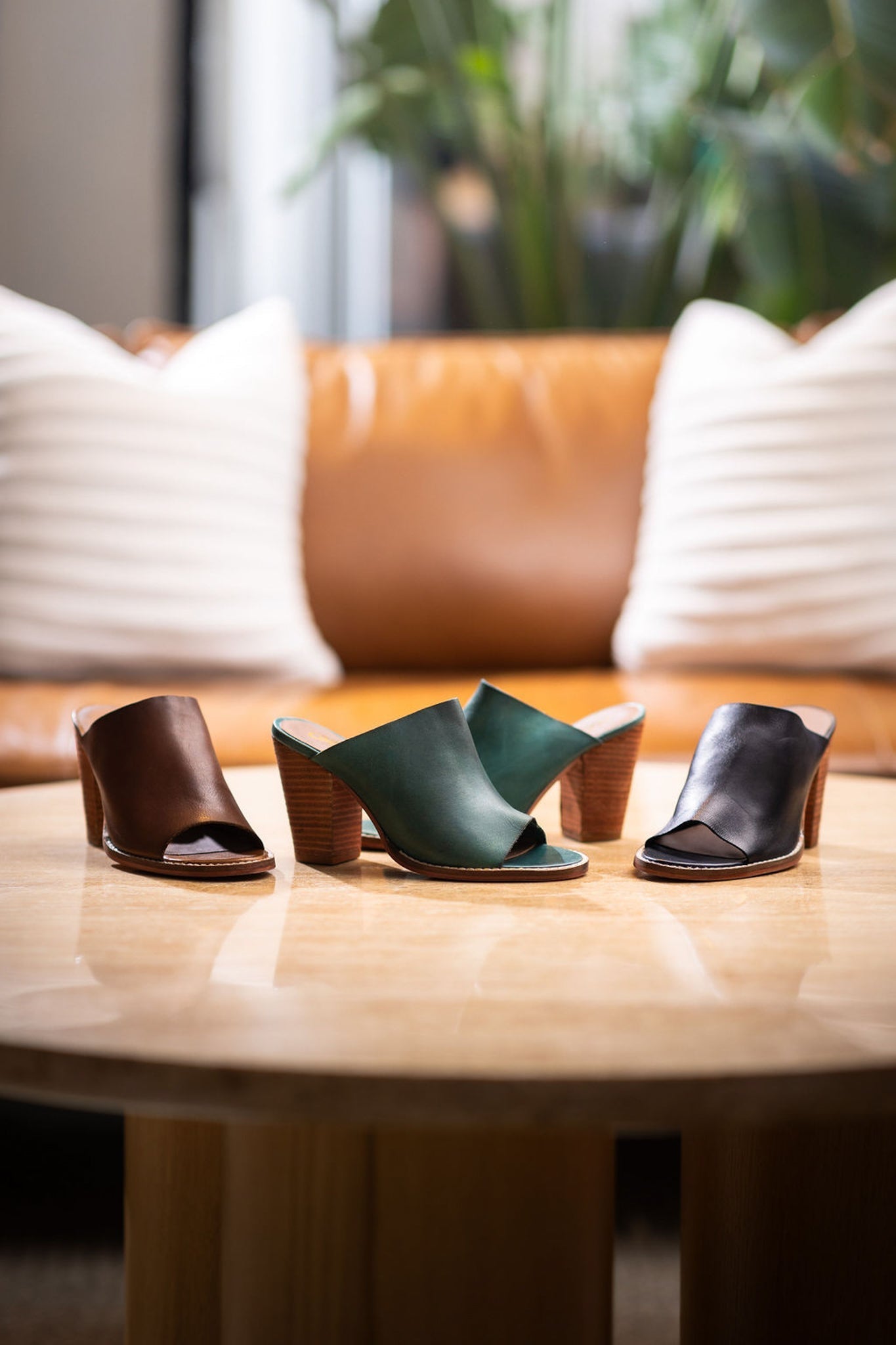 Hallie Heeled Sandal in Teal Naughty Monkey