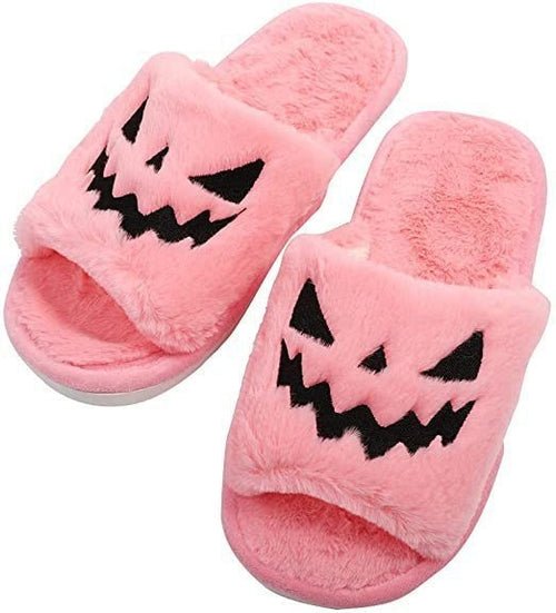 Halloween Shoes Winter Cute Warm Home Slippers Women - Get it from Bo
