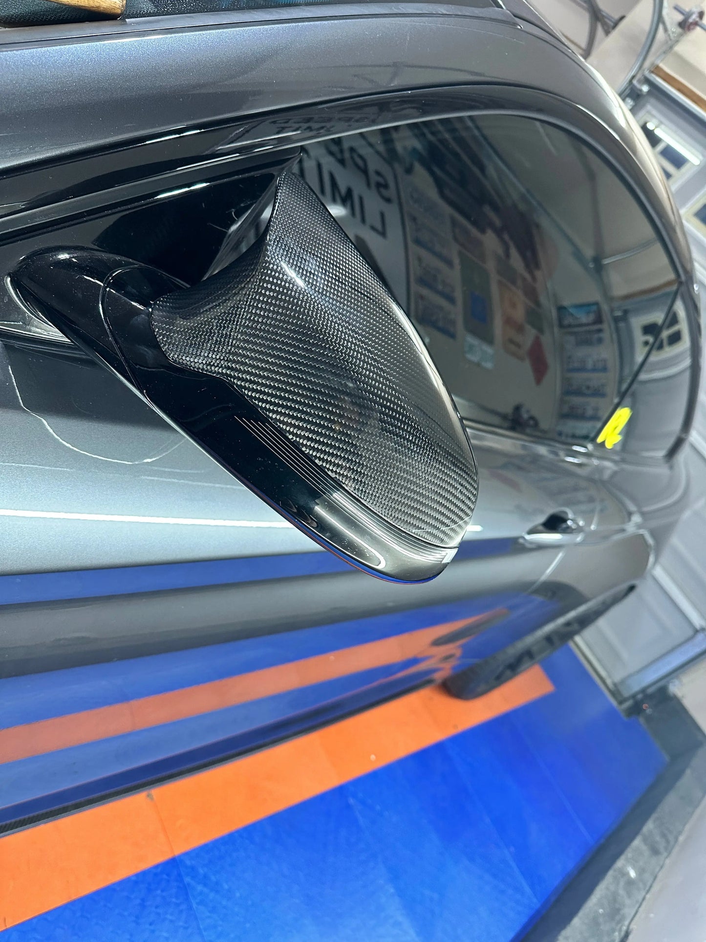 F8X DRY CARBON FIBER OEM STYLE REPLACEMENT MIRRORS CAPS IRL LLC