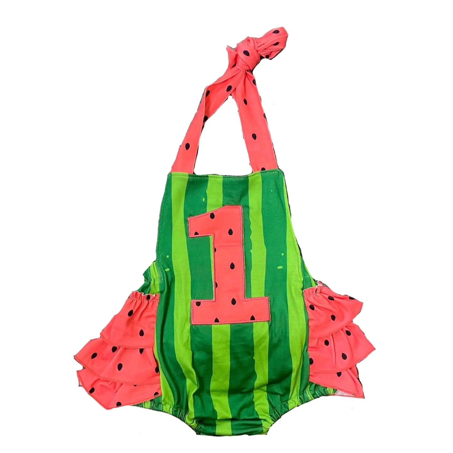 One in a melon birthday romper - Get it from Bo