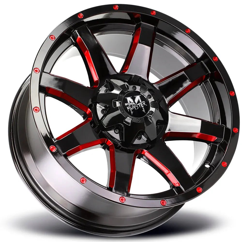 M08 Gloss Black Candy Red Milled - Get it from Bo