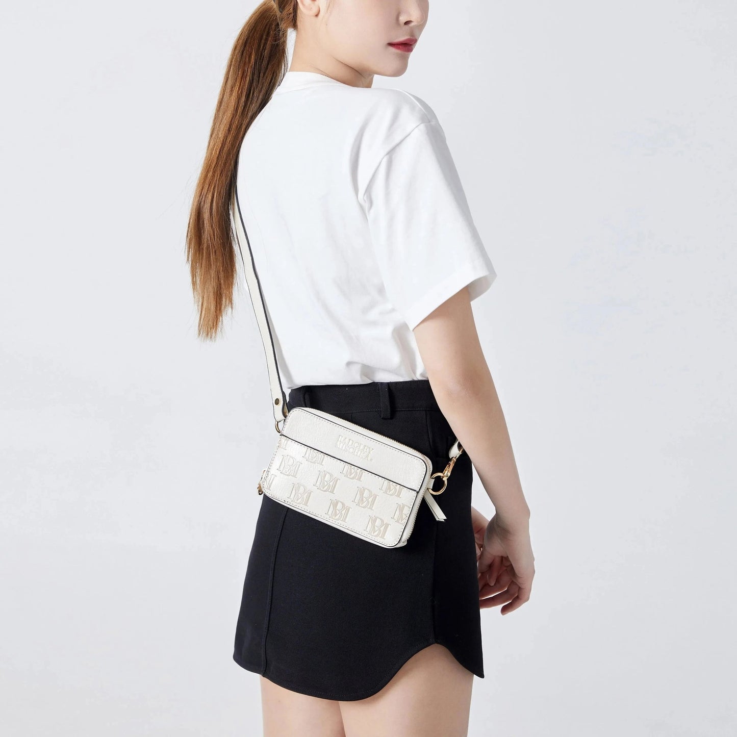 Madalyn Monogram Belt Bag | Crossbody Sling - Get it from Bo