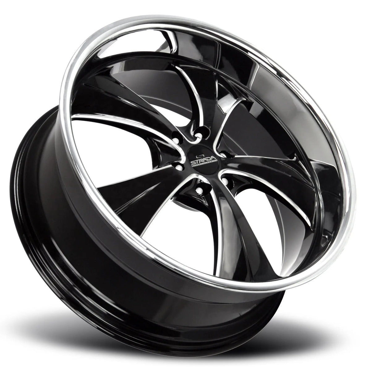Old Skool Gloss Black Milled Stainless Steel Lip - Get it from Bo