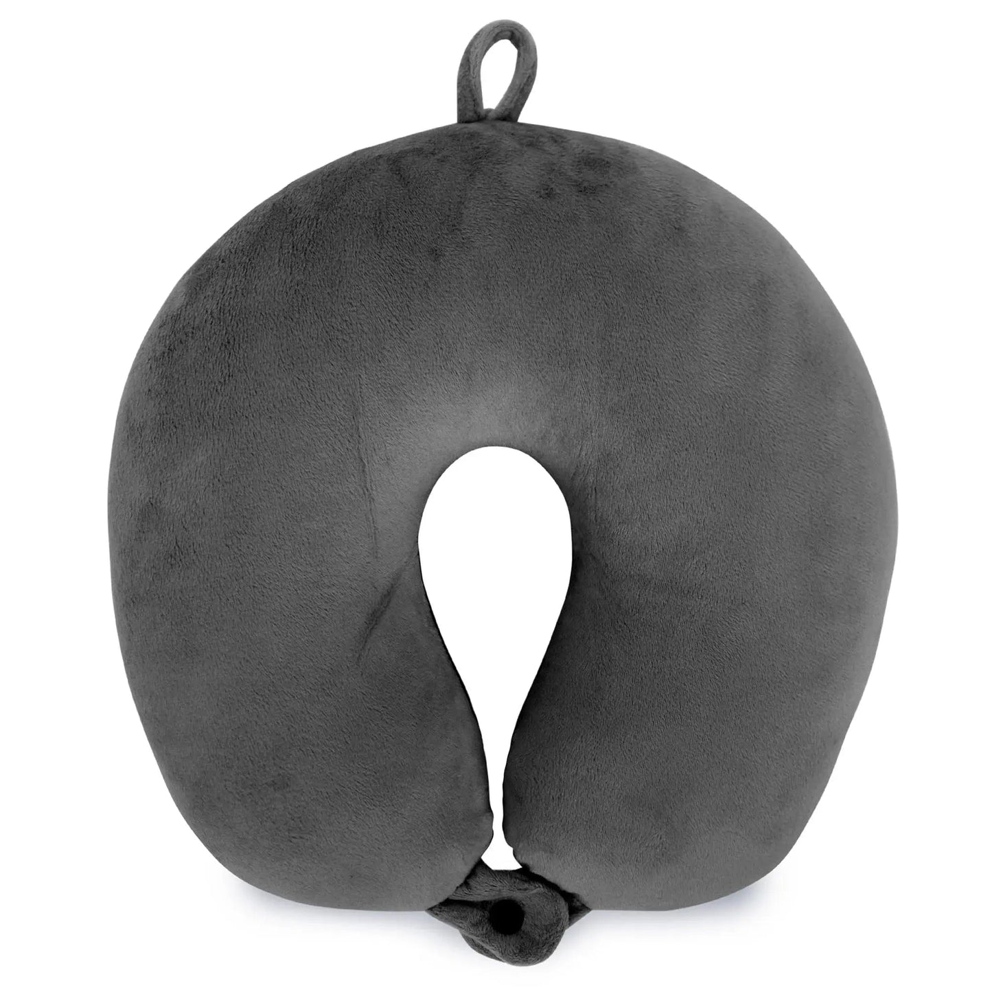 Plush Microbeads Travel Neck Pillow - Get it from Bo