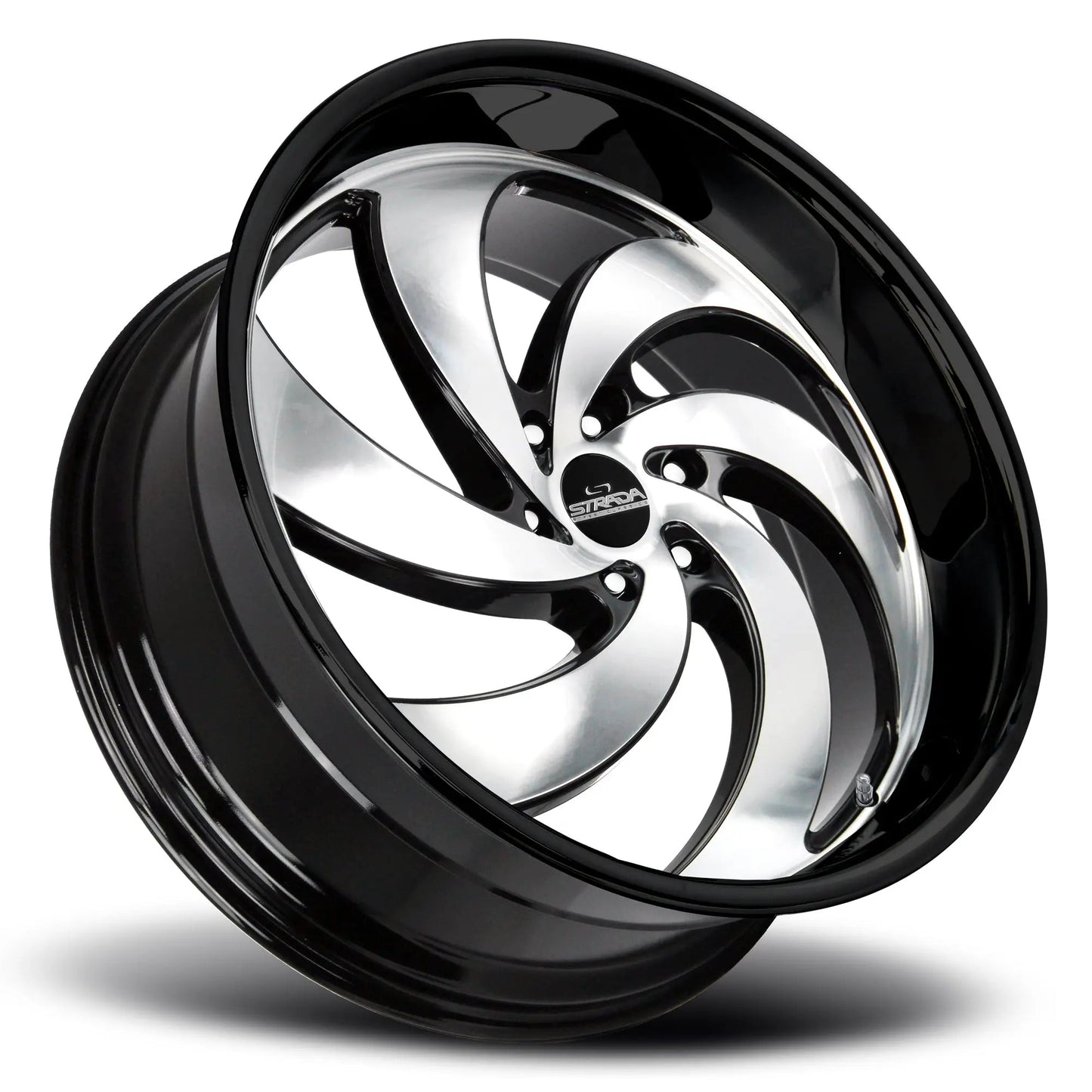 Retro 6 Gloss Black Machined - Get it from Bo