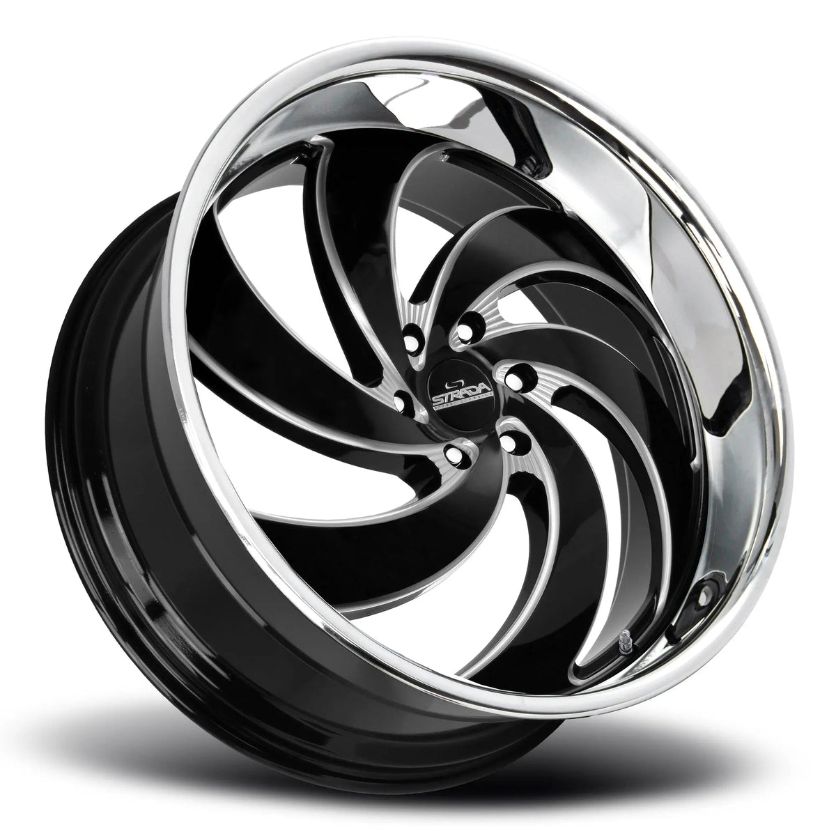 Retro 6 Gloss Black Milled Stainless Steel Lip - Get it from Bo