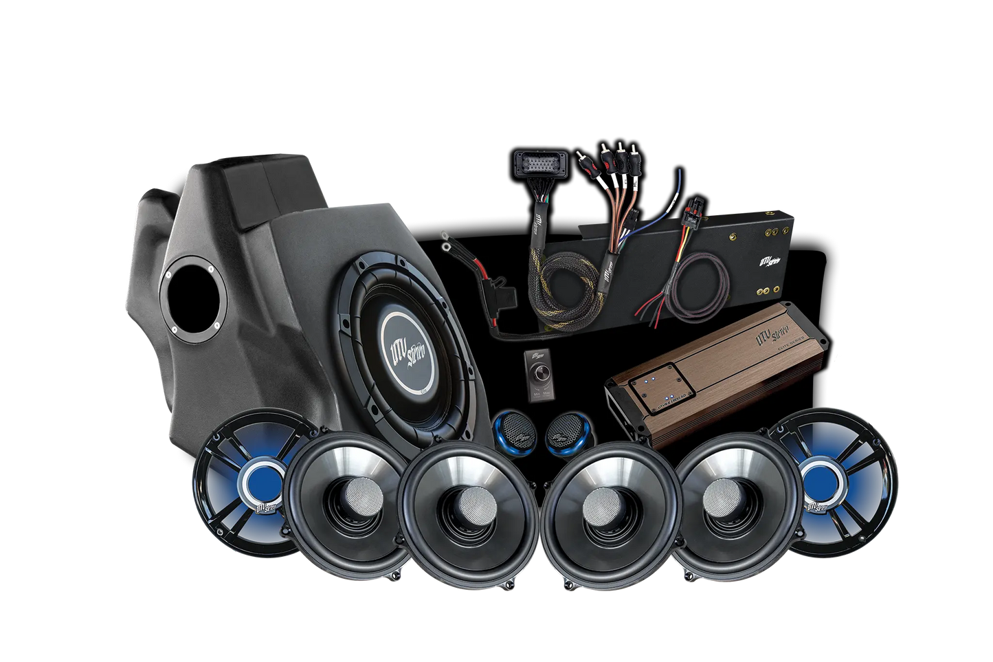 RZR® Pro Series Ride Command® Stage 6 Stereo Kit | UTVS-PRO-S6-RC Dunes 2 Dezert SXS