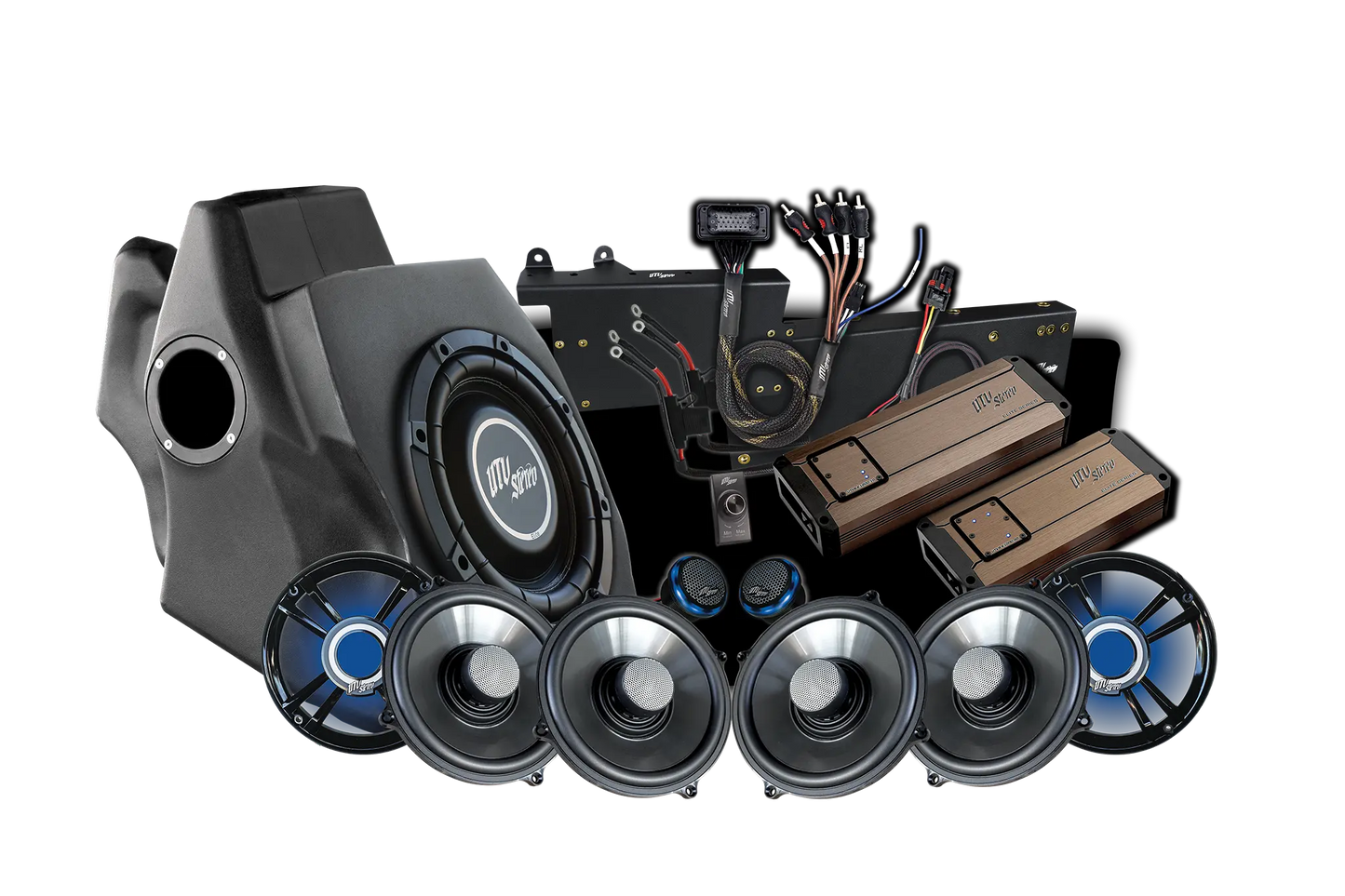 RZR® Pro Series Ride Command® Stage 7 Stereo Kit | UTVS-PRO-S7-RC Dunes 2 Dezert SXS