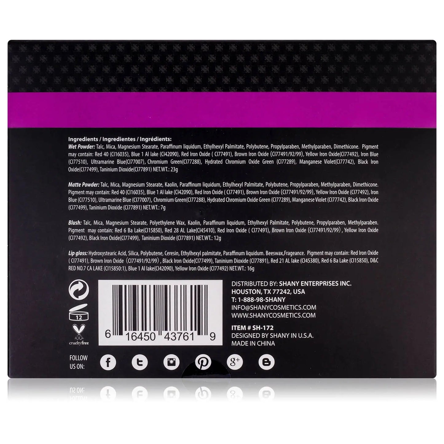 Fix Me Up - Professional Makeup Kit SHANY