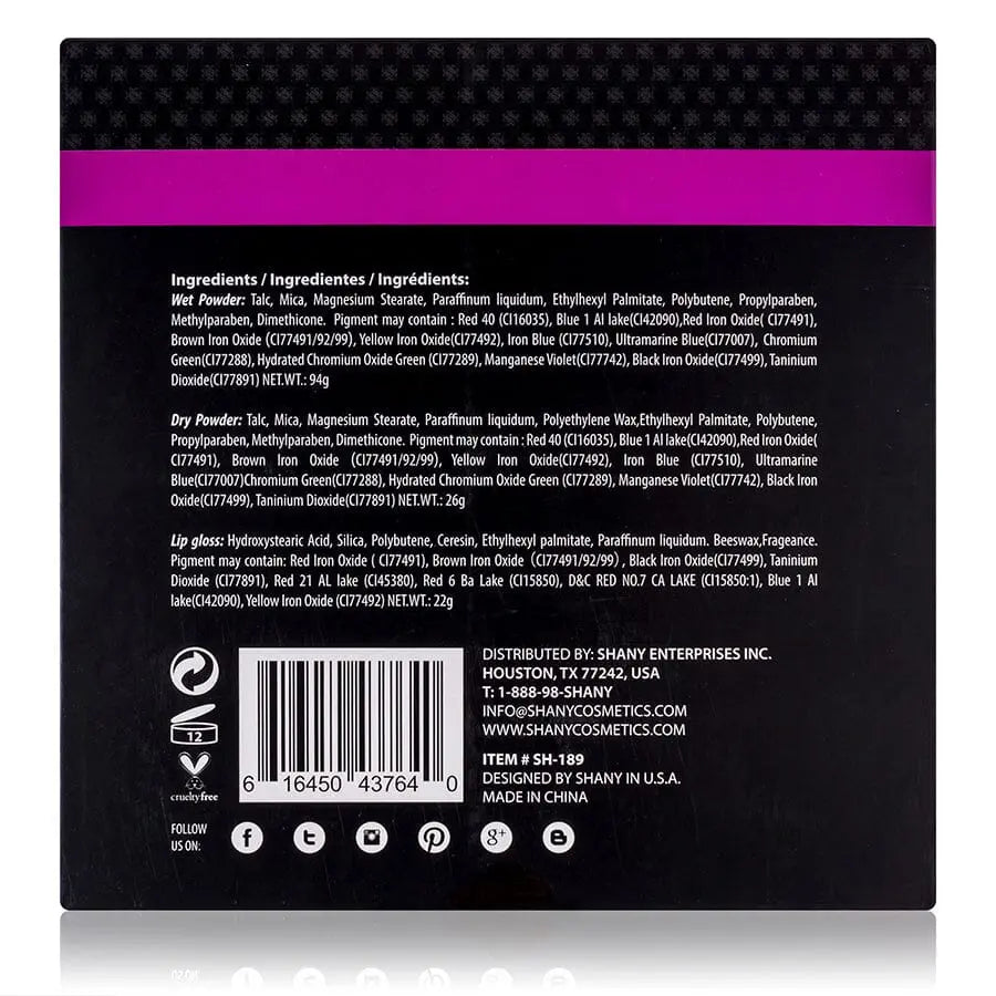 All About That Face - Professional Makeup Kit SHANY