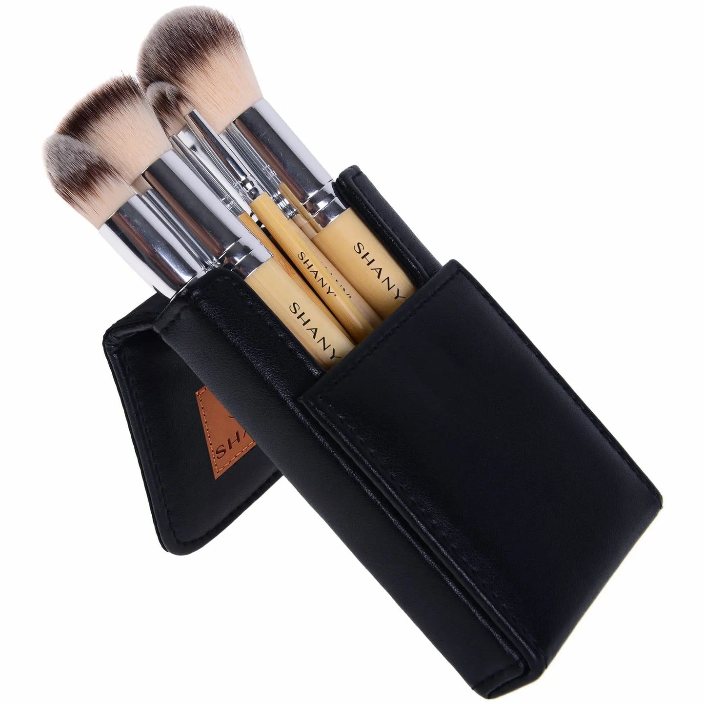 I love Bamboo - 7pc Petite Pro Bamboo brush set with Carrying Case SHANY