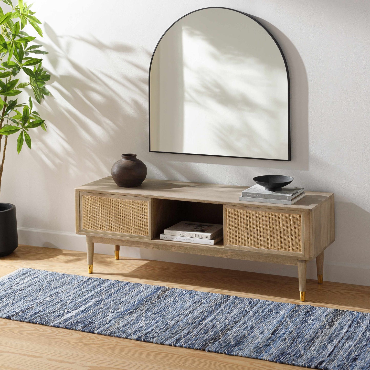 Gurit Blue Area Rug - Clearance