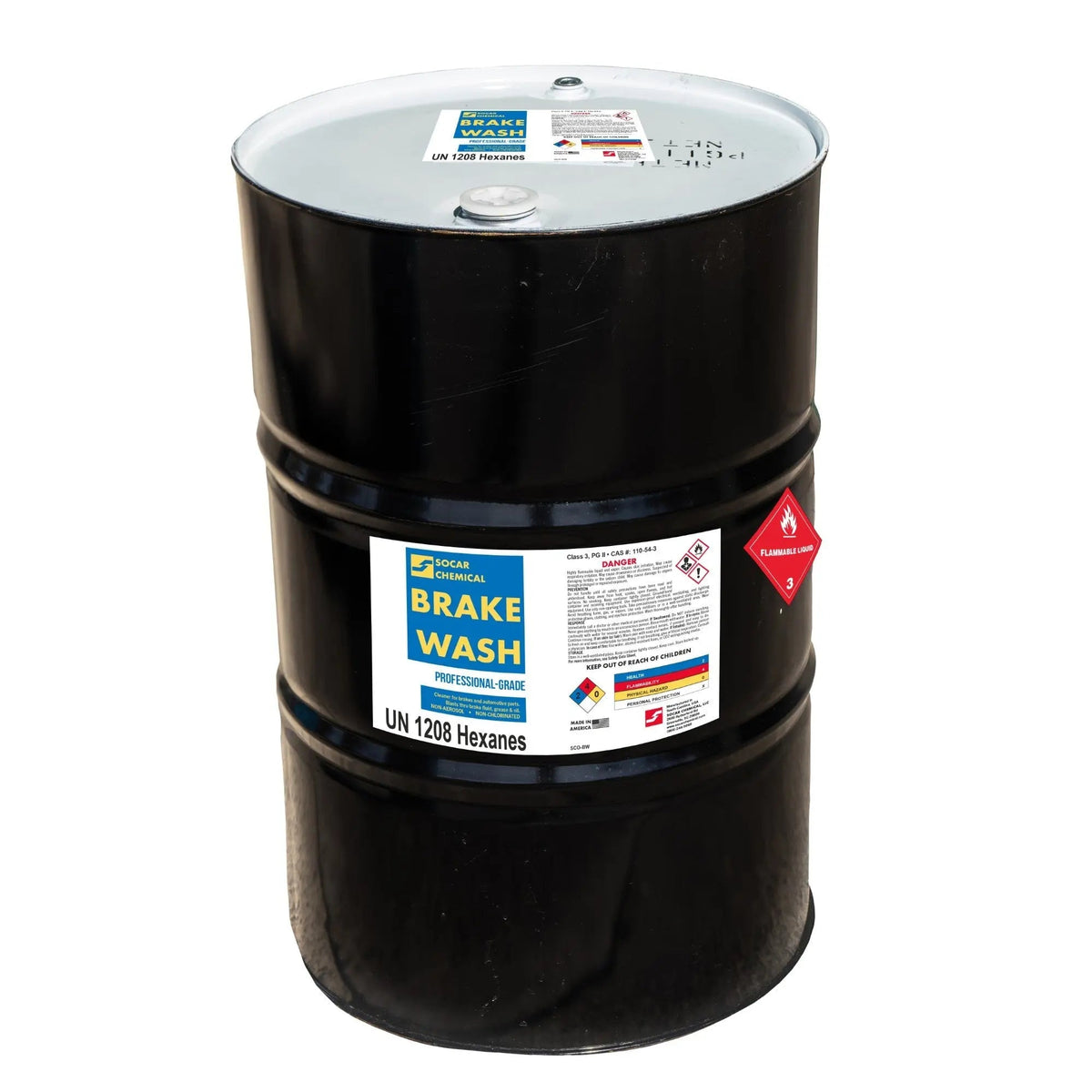 SOCAR Brake Wash Non-Chlorinated Brake Parts Cleaner - 55 Gallon Drum - Get it from Bo