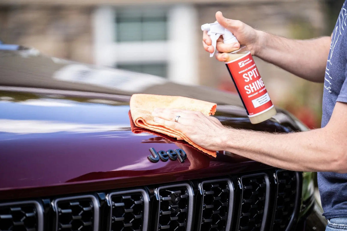 Spit Shine - Carnauba Spray Wax - Get it from Bo