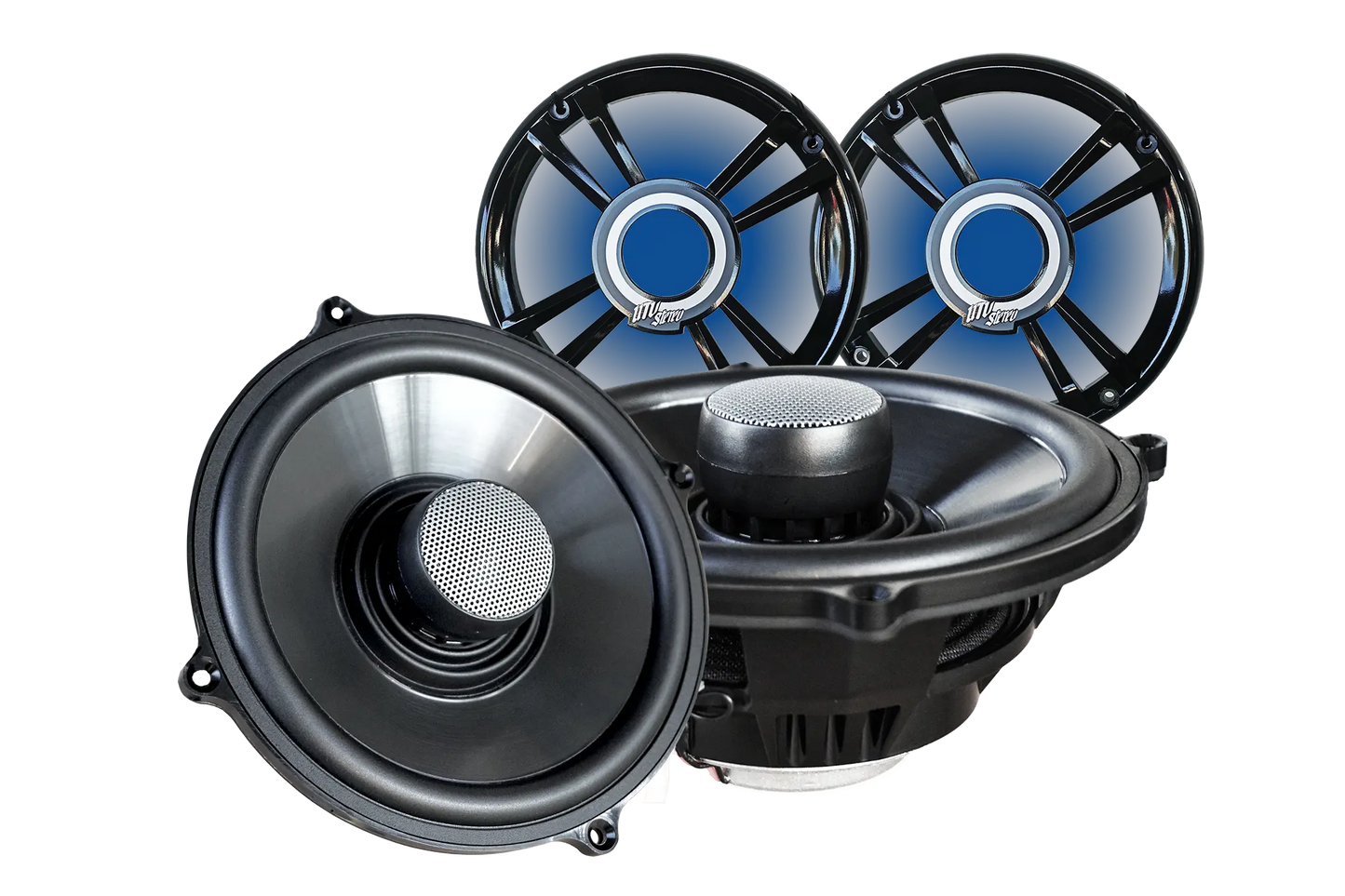 RZR® Pro Series 6.5" Rear Seat Speaker Pods - Unloaded | UTVS-PRO-RP65 Dunes 2 Dezert SXS