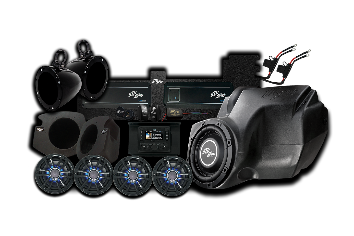 RZR® Signature Series Stage 7 Stereo Kit | UTVS-RZR-S7-S Dunes 2 Dezert SXS