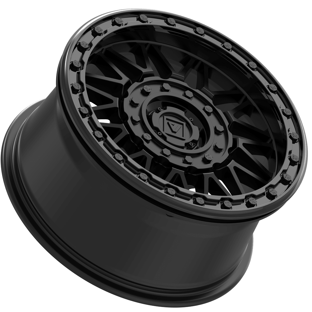 V08 BEADLOCK 15X7 +30MM 4X137/4X156 SATIN BLACK - Get it from Bo