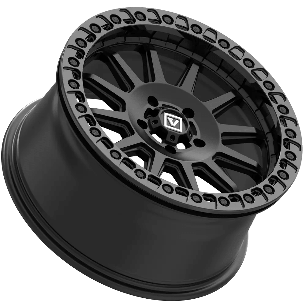 V09 BEADLOCK 17X8 +40 5X114.3 SATIN BLACK - Get it from Bo