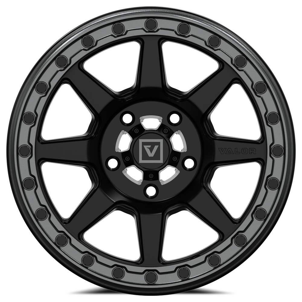 V13 Beadlock UTV Wheel Satin Black Valor Offroad