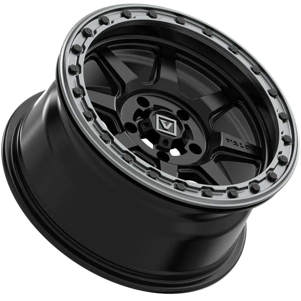 V13 Beadlock UTV Wheel Satin Black Valor Offroad