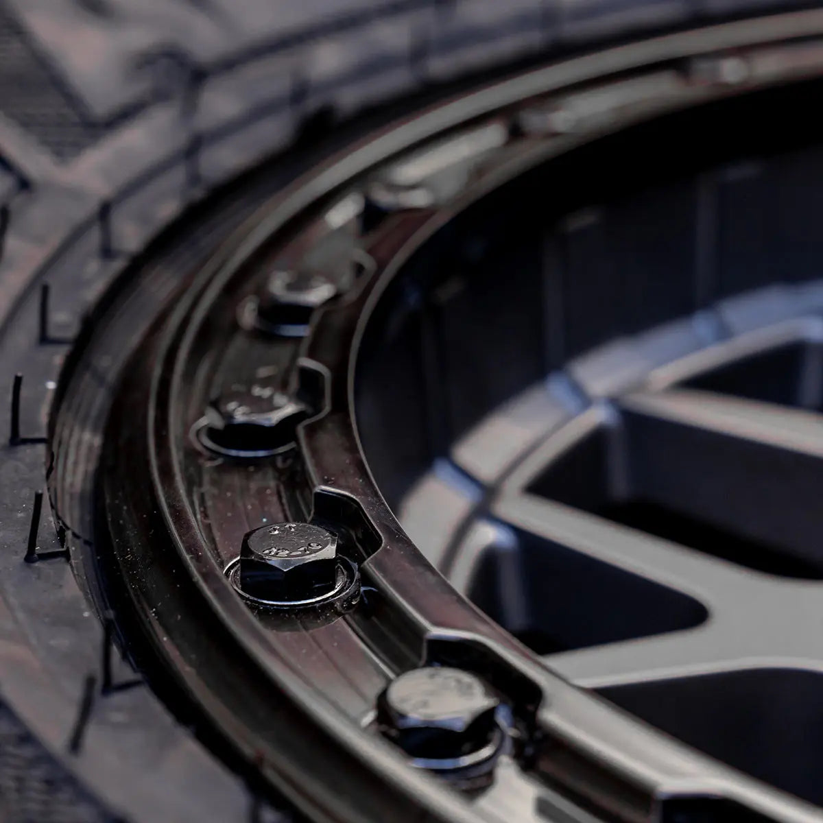 V07 Beadlock UTV Wheel Satin Graphite Valor Offroad