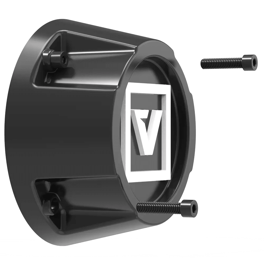 VCAP1 TALL CAP WHITE LOGO 35MM SATIN BLACK - Get it from Bo
