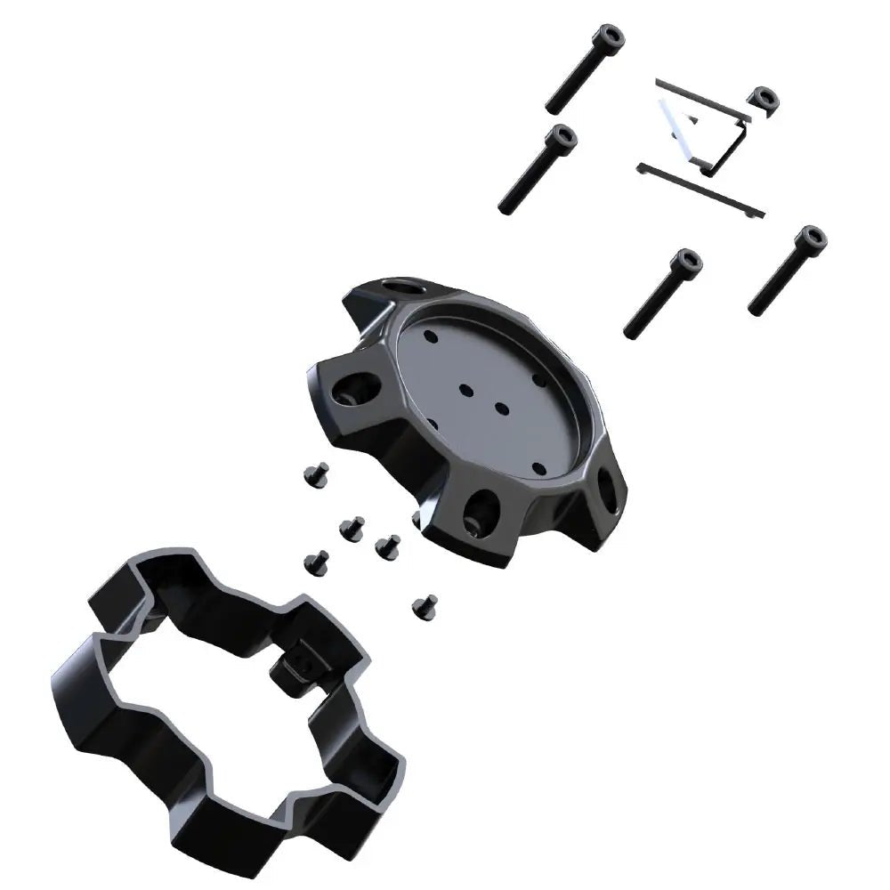 VCAP2 CAP RISER SATIN BLACK - ABS - Get it from Bo