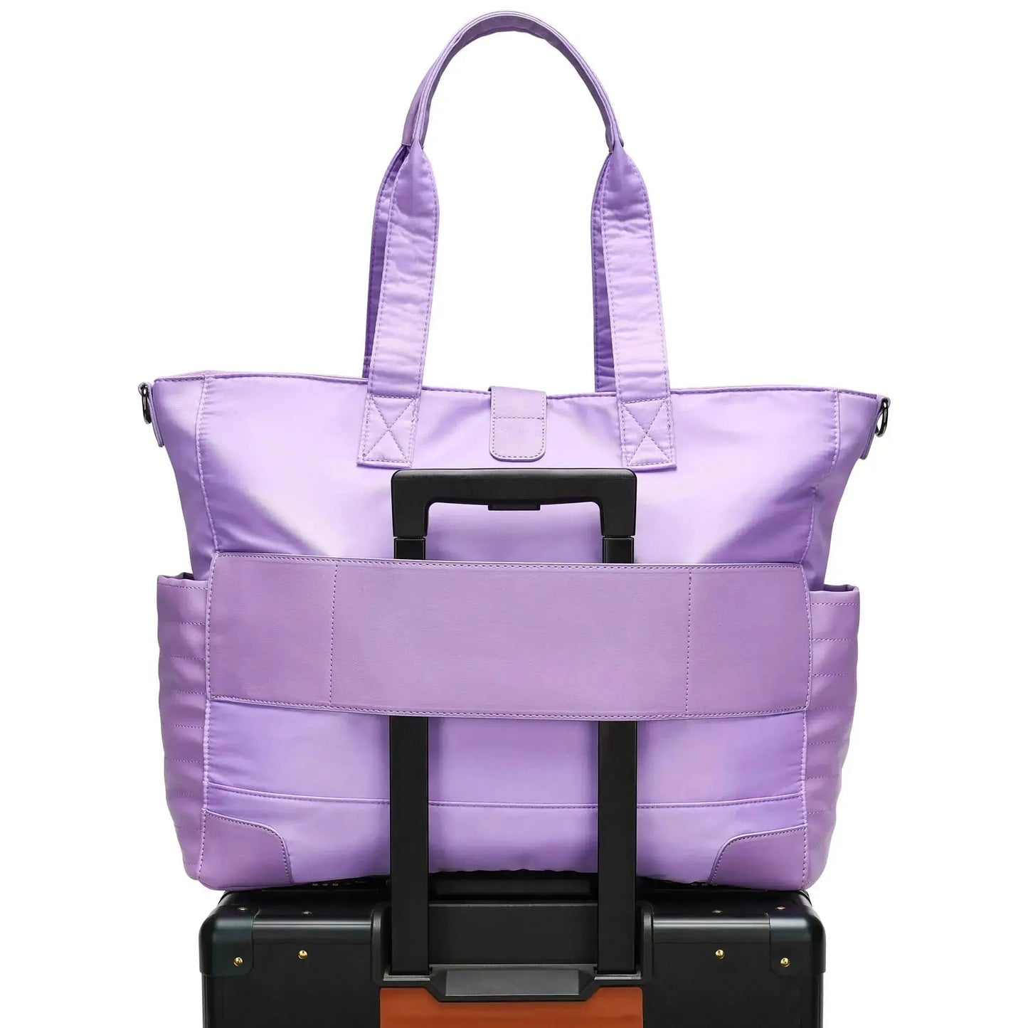 Voyage 25L Twill and Vegan Leather Weekender Tote Bag - Get it from Bo