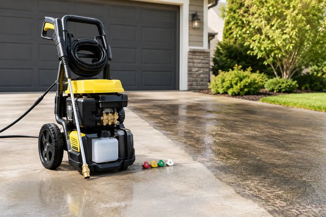 Choosing a Pressure Washer for Driveways