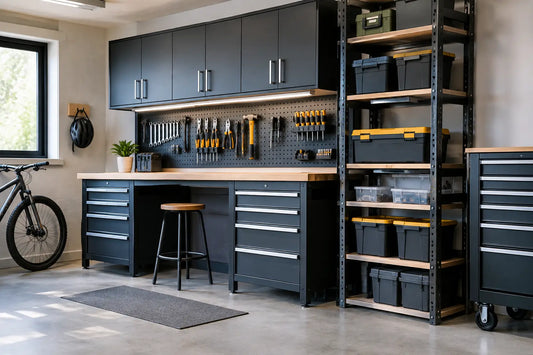Garage Workshop Storage Systems That Work Hard